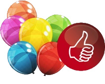 Luftballons - Individuelle Luftballons mit Logo oder Text bedrucken - auch in kleinen Mengen für Geburtstag, Hochzeit u. v. m.