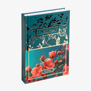 Personalisiertes Hardcover-Buch drucken lassen günstig – im Hochformat mit geradem, stabilem Rücken und aufwendiger Goldverzierung bei TipTopDruck